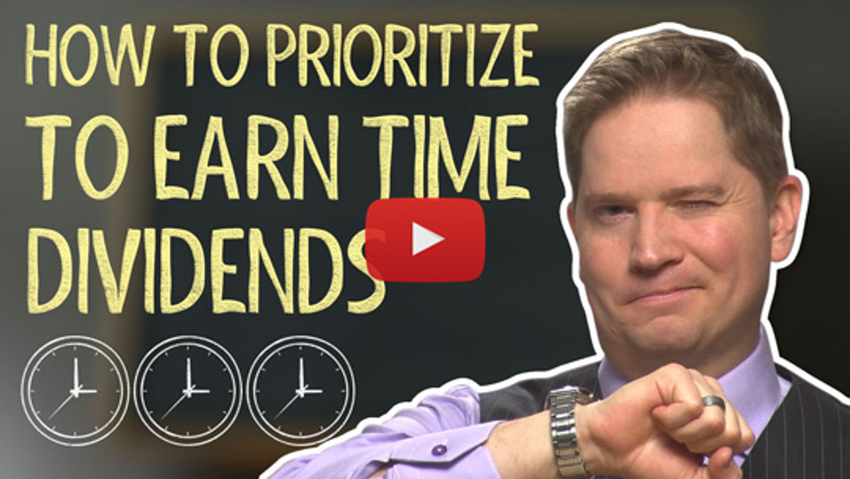 How to Prioritize to Gain Time Dividends
