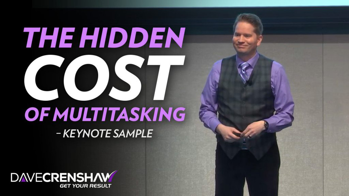 The Hidden Costs of Multitasking – Keynote Sample