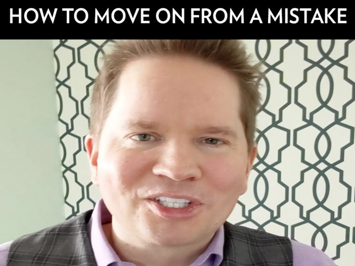 How to move on from a mistake