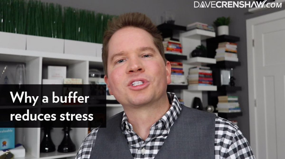 Why building buffers into your day reduces stress