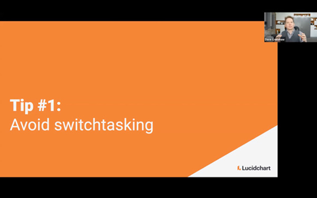 Why you should stop switchtasking and focus on one active task at a time