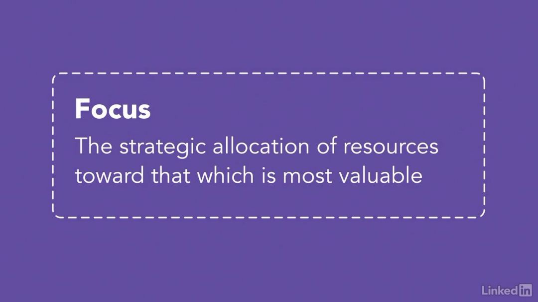 How to determine the right focus by using personal keywords