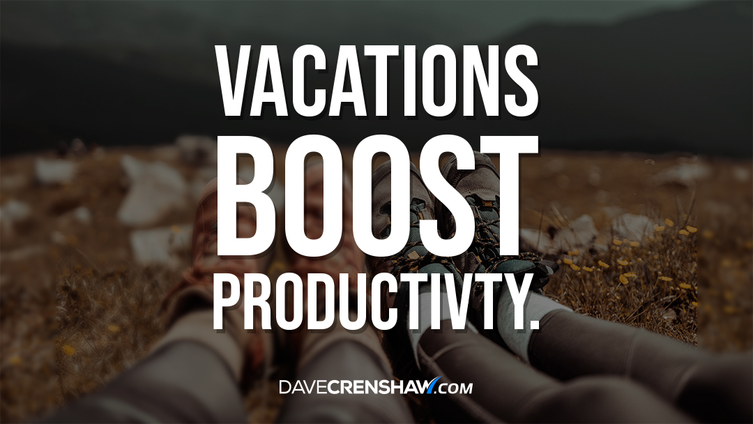Productivity Tip: Vacations can boost productivity