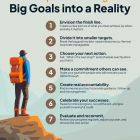 7 Tips for Turning Big Goals into a Reality